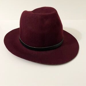 ALDO Wool Wide Brim Fedora Hat S/M